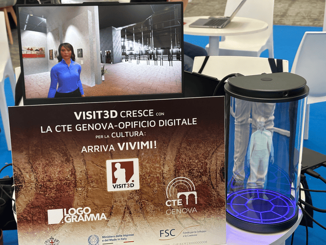 VISIT3D cresce con la CTE GENOVA - Opificio Digitale per la Cultura: arriva VIVIMI!