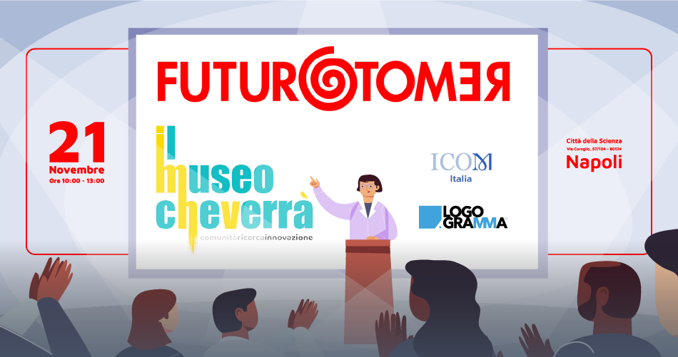 La copertina de Il Museo che verrà, incontro del 21 novembre 2025 durante Futuro Remoto
